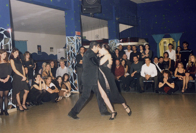 Esibizione al Tangram 2001