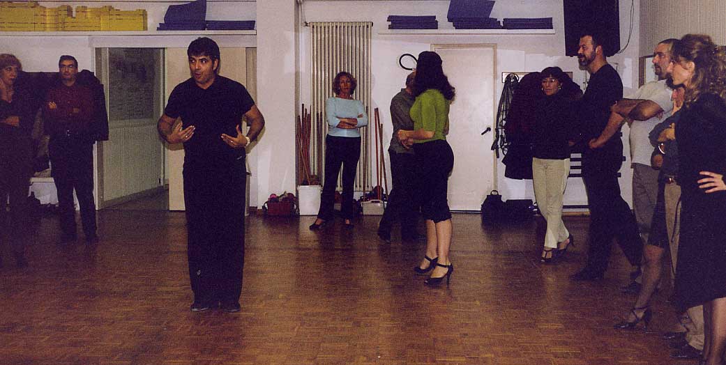 2001 Lezione con Julio e Corinna
